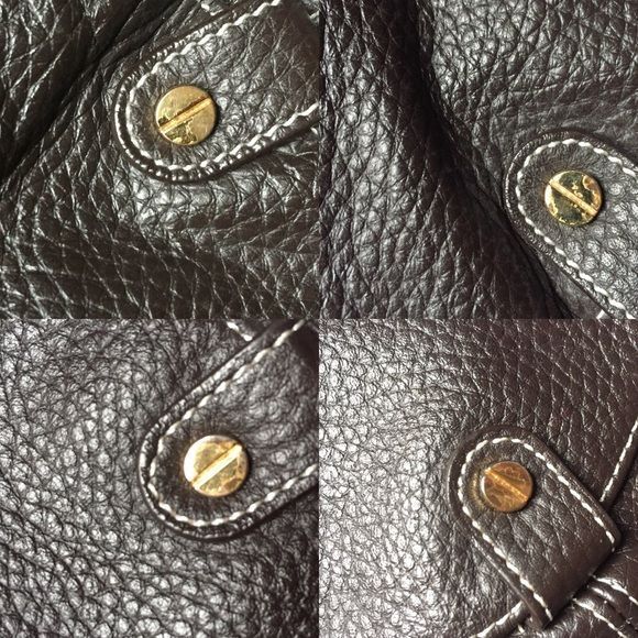 ISAAC MIZRAHI chocolate brown hobo bag - gorgeous and perfect for fall! - Picture 4 of 4